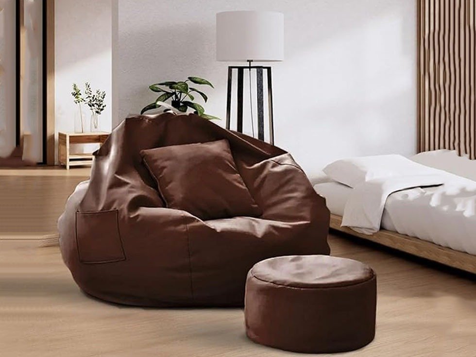 Best buy, efdbestbuy, www.efdbestbuy.com, efd best buy, efd bestbuy, efd-bestbuy, efd-best-buy, shopping advisor, efd shopping advisor, efd best buy shopping advisor, consult before buy, efd consult before buy, efd best buy consult before buy, Experience ultimate comfort and modern style with the IVIKA 4XL Premium Faux Leather Bean Bag, thoughtfully designed for adults and teens seeking relaxation and durability. Crafted from high-quality premium faux leather, this 4XL brown bean bag offers a luxurious look, smooth finish, and easy maintenance, making it perfect for living rooms, bedrooms, gaming zones, and lounge areas. Pre-filled with high-density beans, it provides excellent back support and adapts to your body shape for superior comfort during reading, watching TV, or gaming. With a spacious 4XL size, it comfortably supports individuals up to 6 ft height and up to 120 kg weight, ensuring stability and long-lasting performance. The double-stitched seams and strong zipper enhance durability, while the elegant brown color blends effortlessly with modern home décor. Ideal for home seating, casual lounging, or stylish interior upgrades, this premium faux leather bean bag combines comfort, strength, and contemporary design for everyday relaxation.